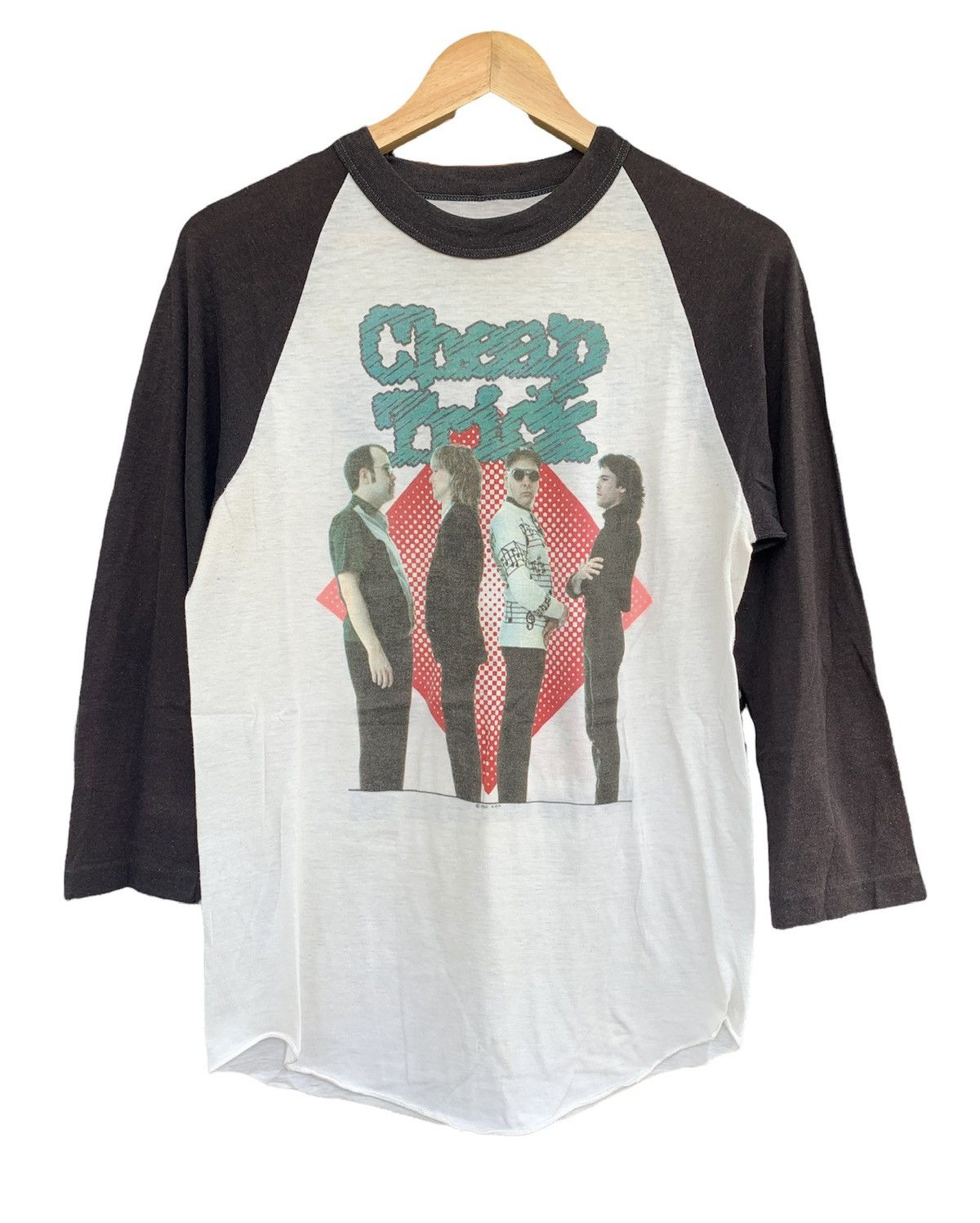 Vintage Cheap Tricks 1982 Raglan Shirt Hoodie, Sweatshirt | FlexRushtees.com