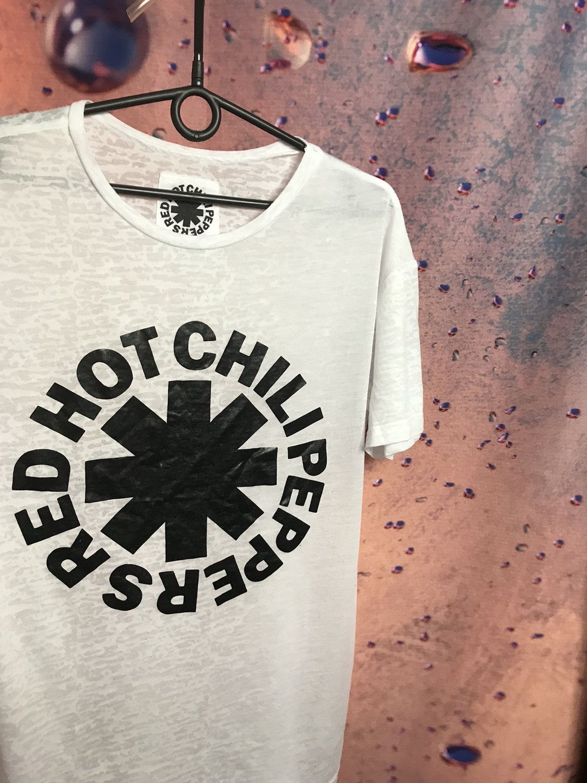 Band Tees Vintage Red Hot Chili Peppers Band Rock Tee Hoodie, Sweatshirt | FlexRushtees.com