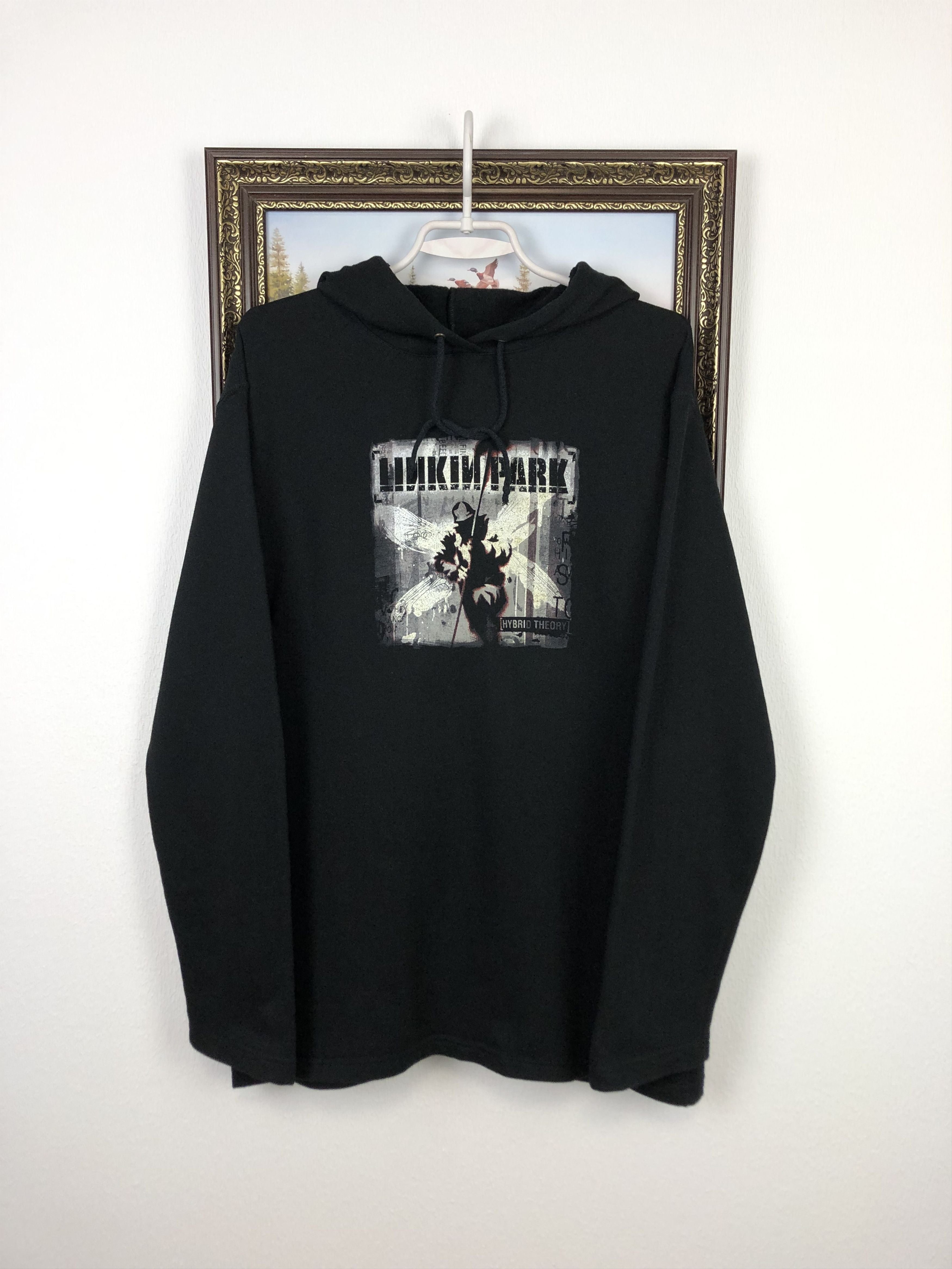 Vintage Vintag Linkin Park Hybrid Theory Hoodie Over Print Band Rare T-Shirts, Sweatshirt | FlexRushtees.com