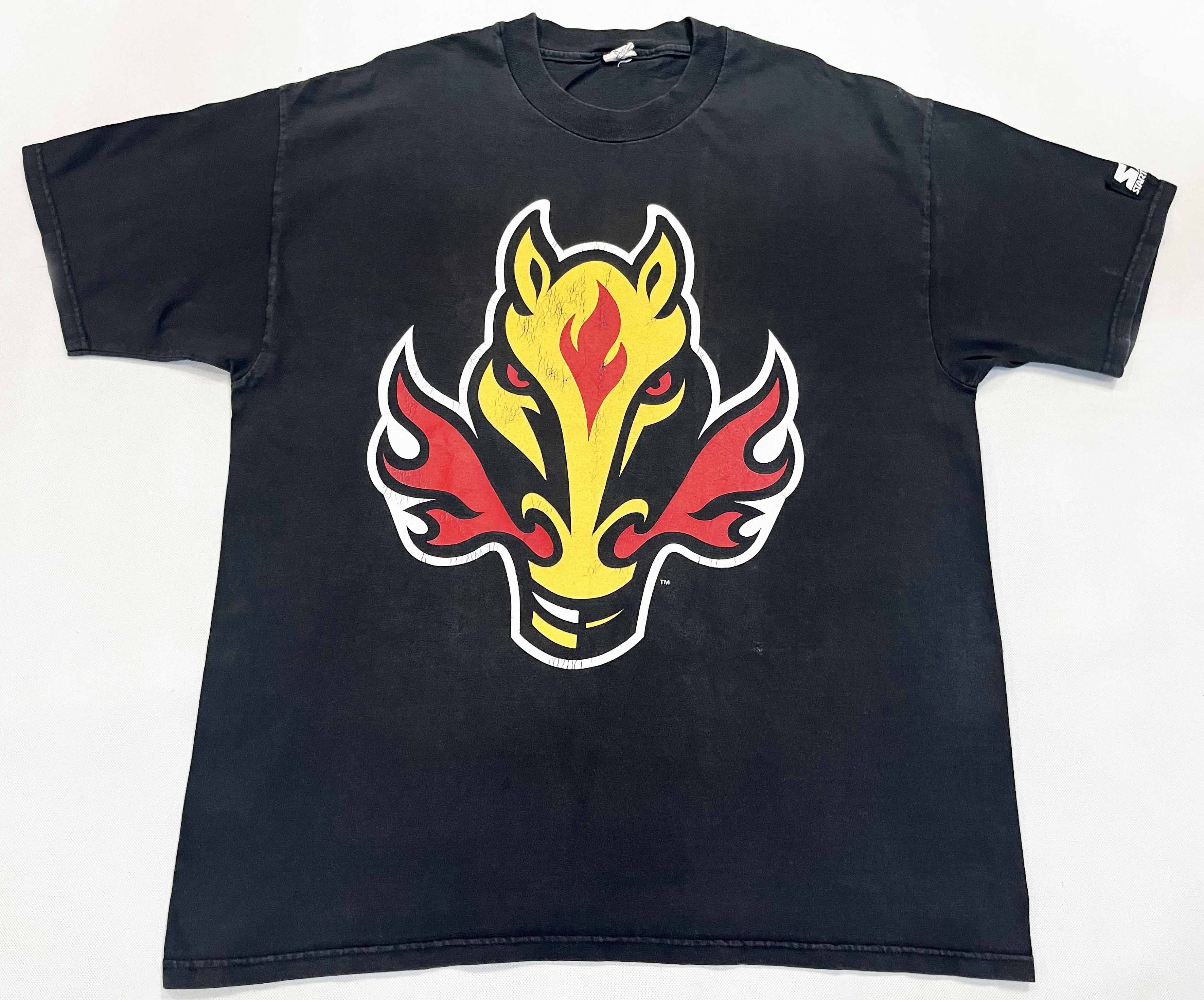 Starter X Vintage Vintage Starter Nhl Calgary Flames Hockey T Shirt