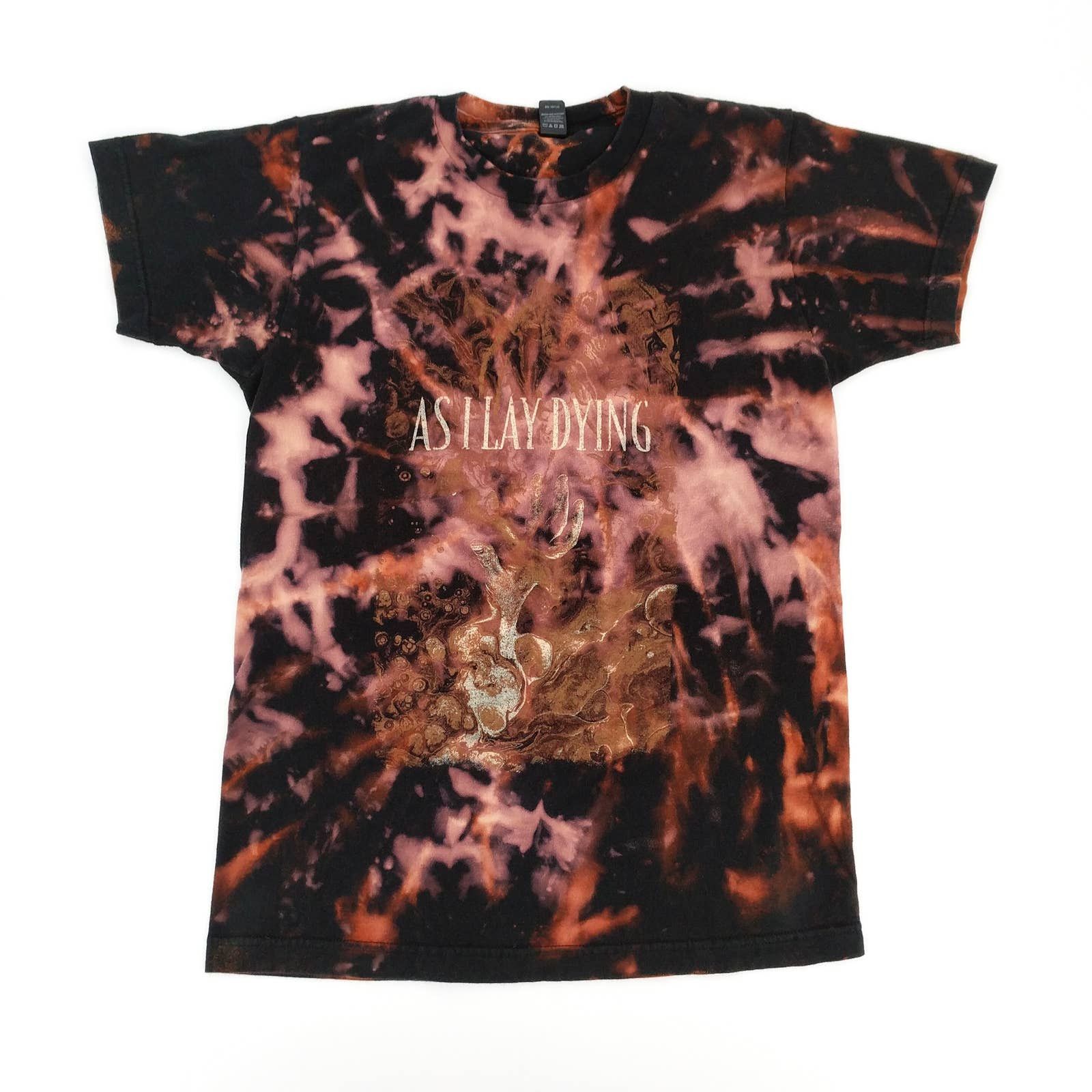 Band Tees As I Lay Dying Tour 2018 Custom T Shirt Metal Punk Band Tee Hoodie, Sweatshirt | FlexRushtees.com