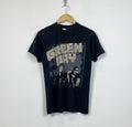 Band Tees Fruit Of The Loom Green Day Rock Band Tour T Shirt Black Top Hoodie, Sweatshirt | FlexRushtees.com