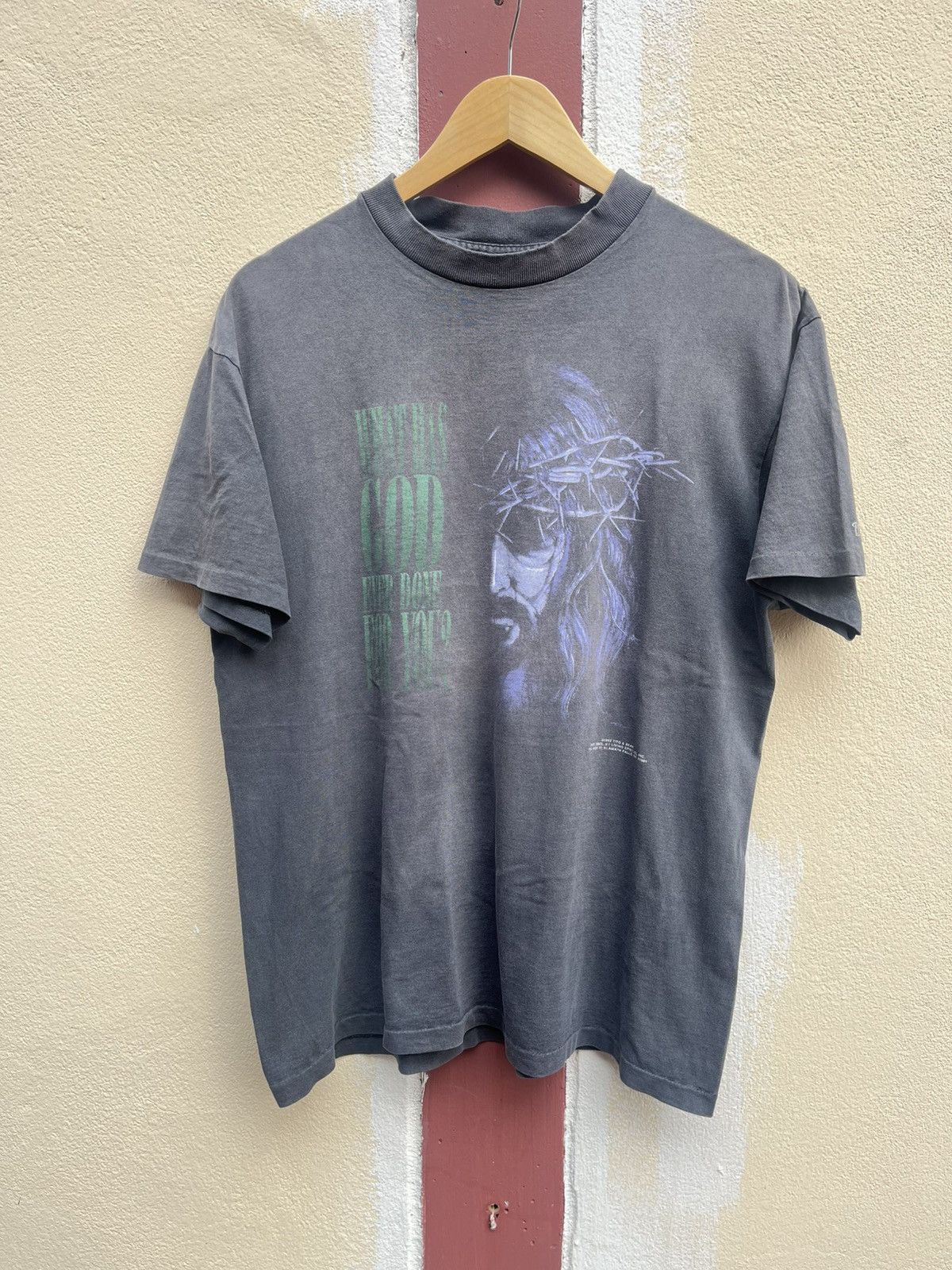 Vintage Sun Faded Jesus Tee 1993s Hoodie, Sweatshirt | FlexRushtees.com