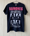 Vintage 90s Ramones Wanted T Shirt Hoodie, Sweatshirt | FlexRushtees.com