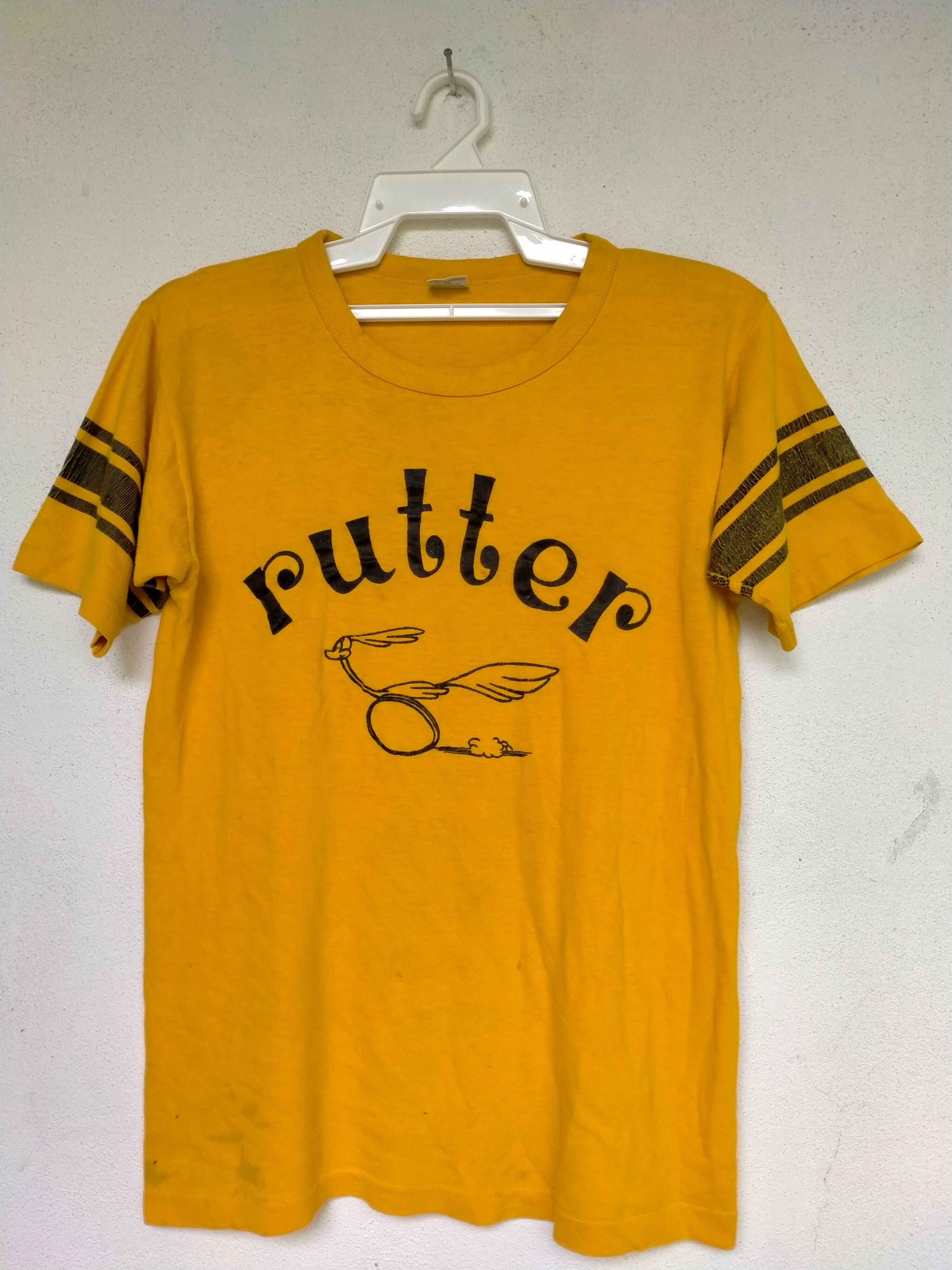 Vintage Champion 70s Blue Bar T Shirt