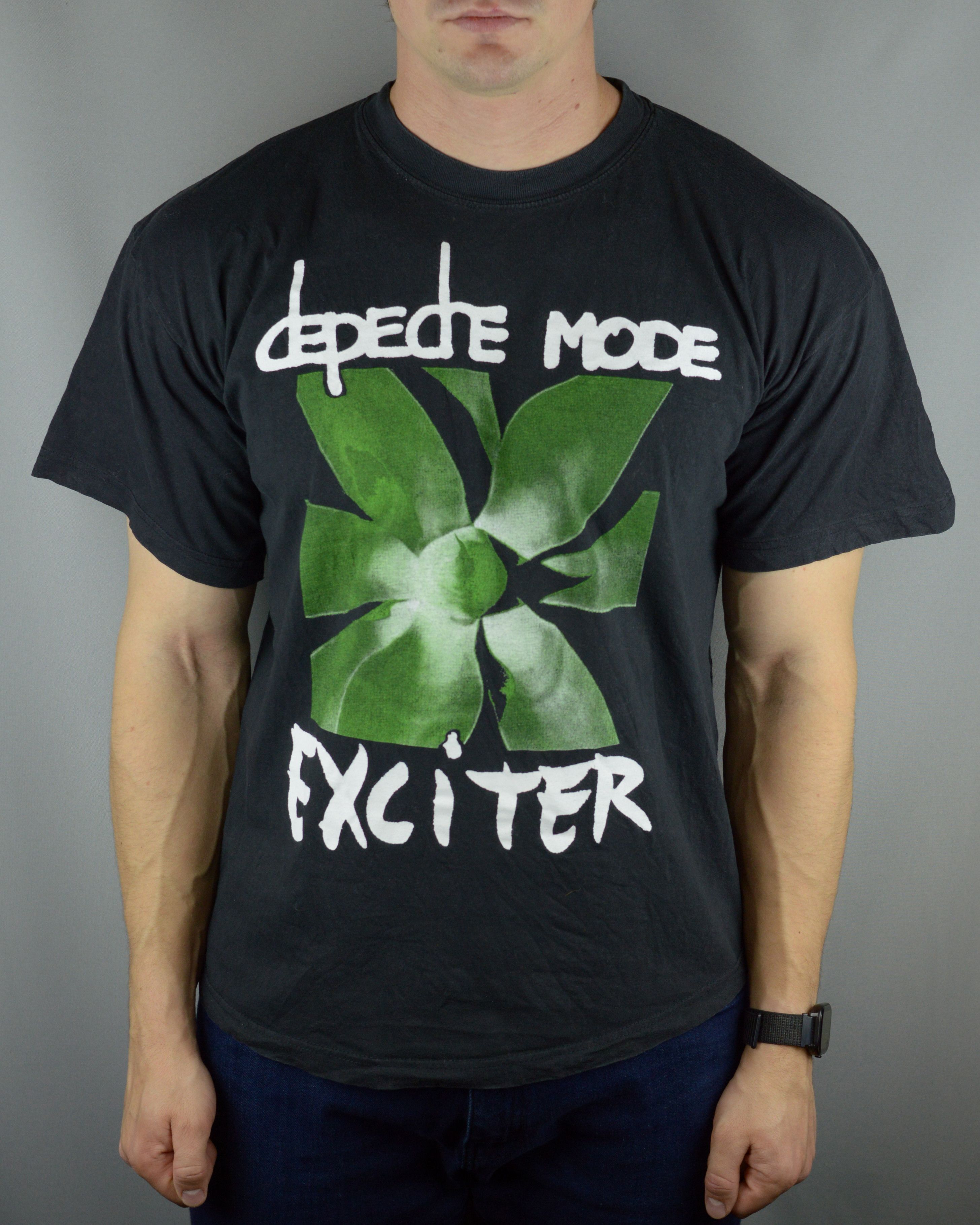 Vintage Depeche Mode Exciter 2001 T Shirt Hoodie, Sweatshirt | FlexRushtees.com