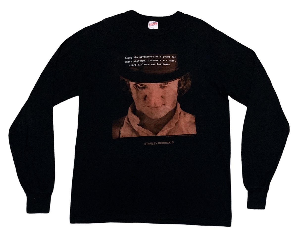 Rare Design Vintage Movie Clockwork Orange T Shirt 2000s