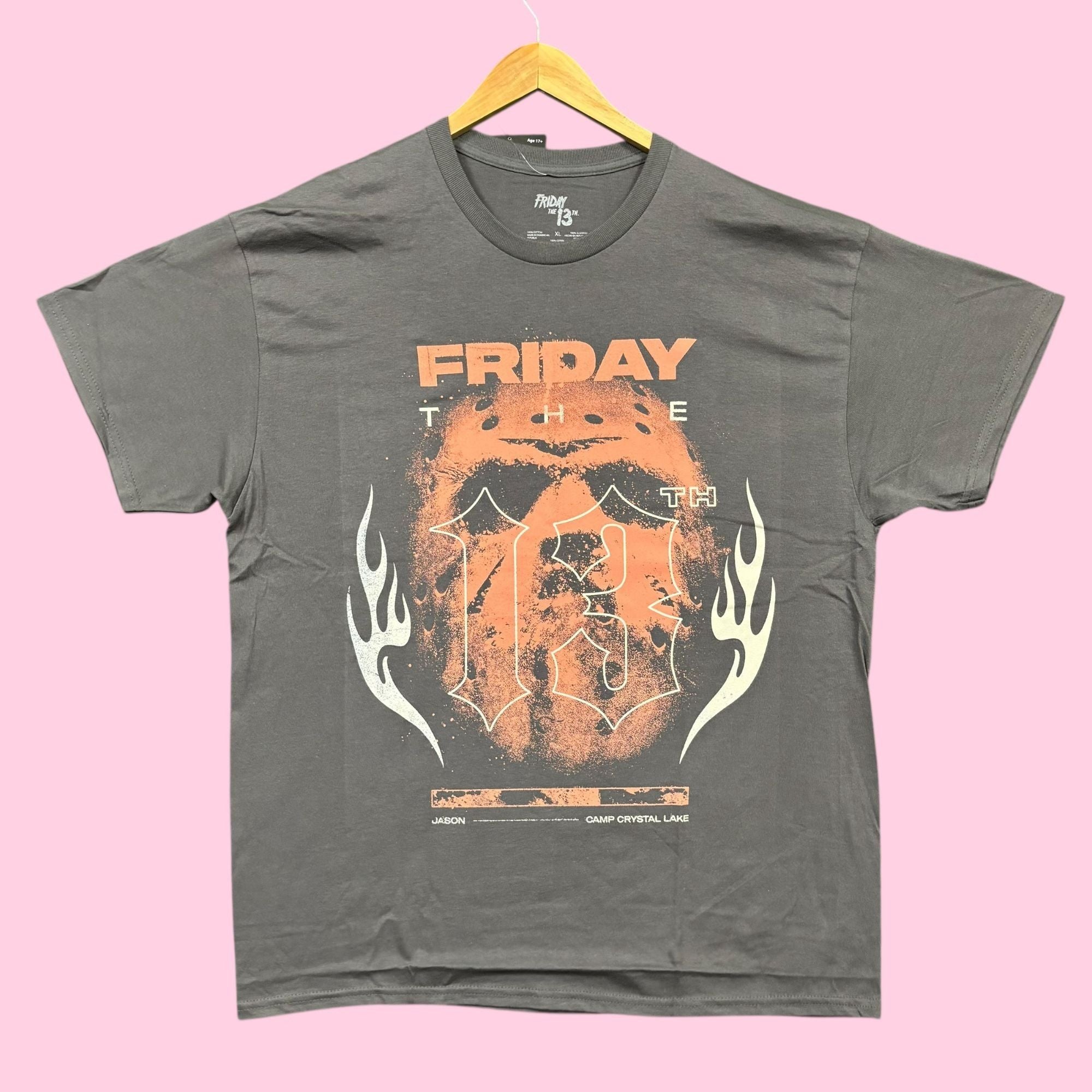 Universal Studios Friday The 13th Jason Voorhees Camp Crystal Lake Tee Xl
