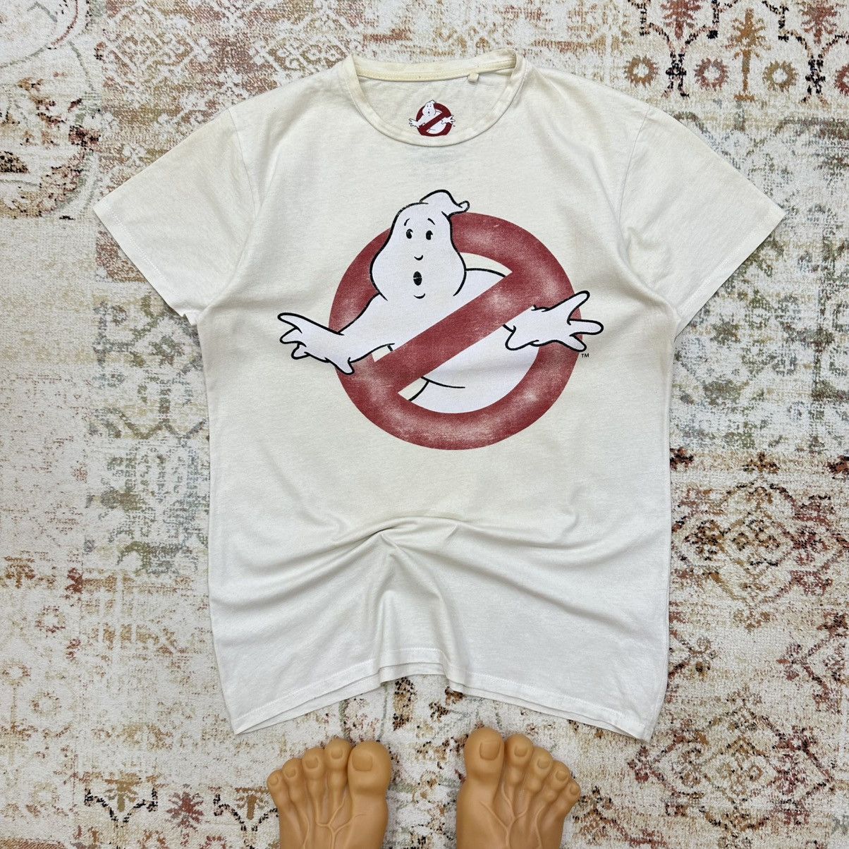 Vintage Adult Ghostbuster T Shirts Cartoon Trashed Y2k