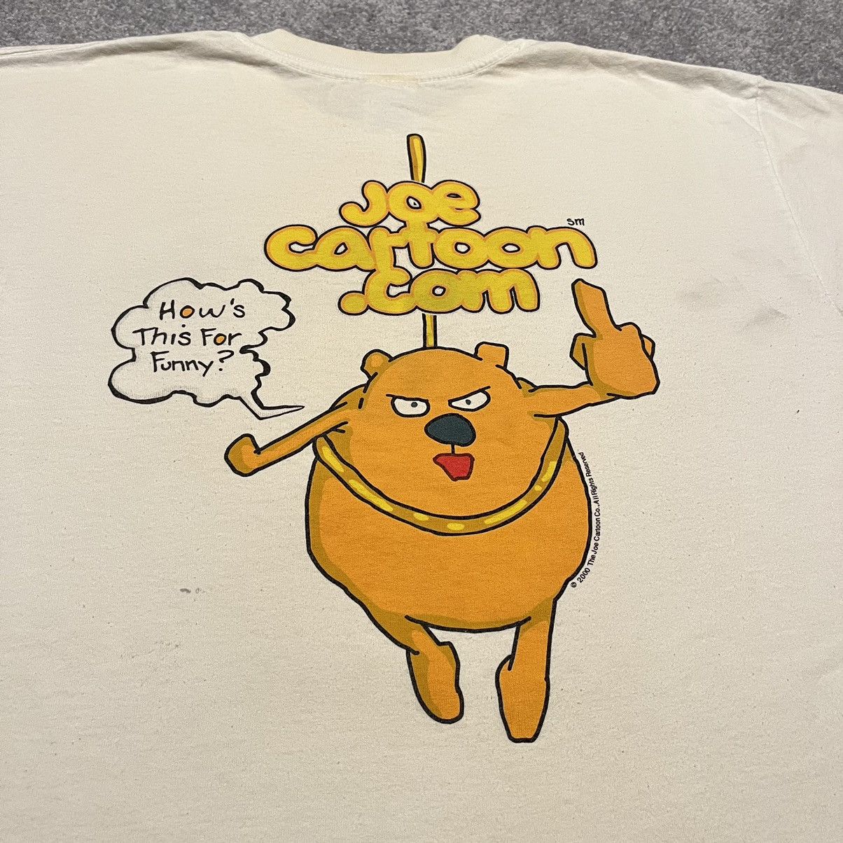 Vintage 2000s Joe Cartoon How S This For Funny Logo T Shirt Hoodie, Sweatshirt | FlexRushtees.com