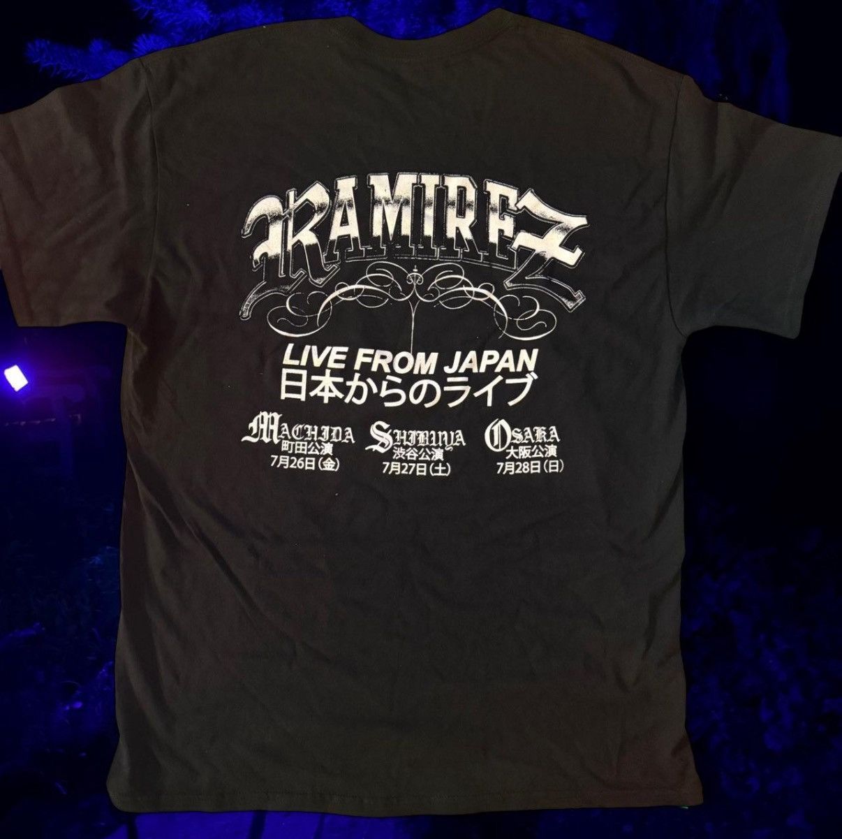 Records G59 Ramirez Live From Japan Tee Hoodie, Sweatshirt | FlexRushtees.com