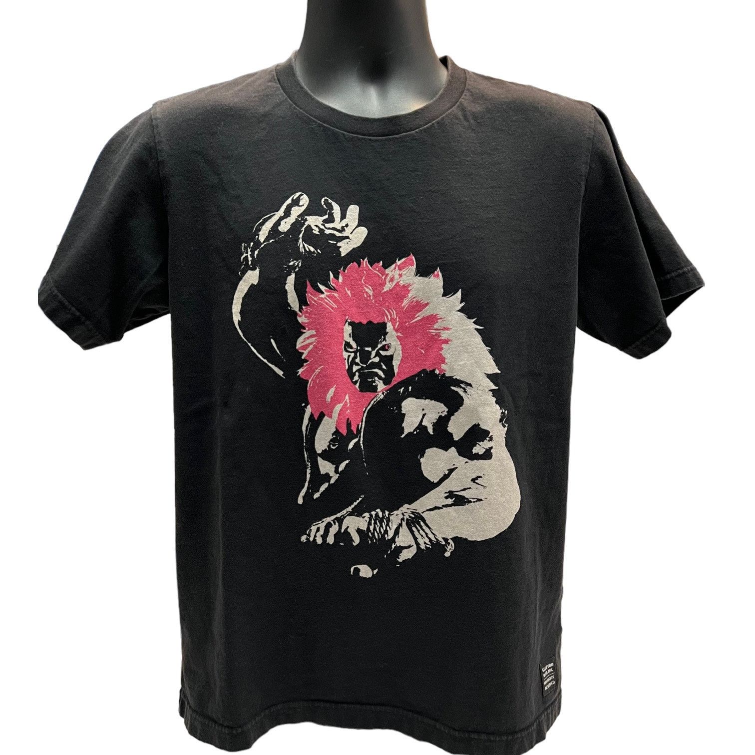 Capcom Ut Street Fighter Akuma Tee Medium Black