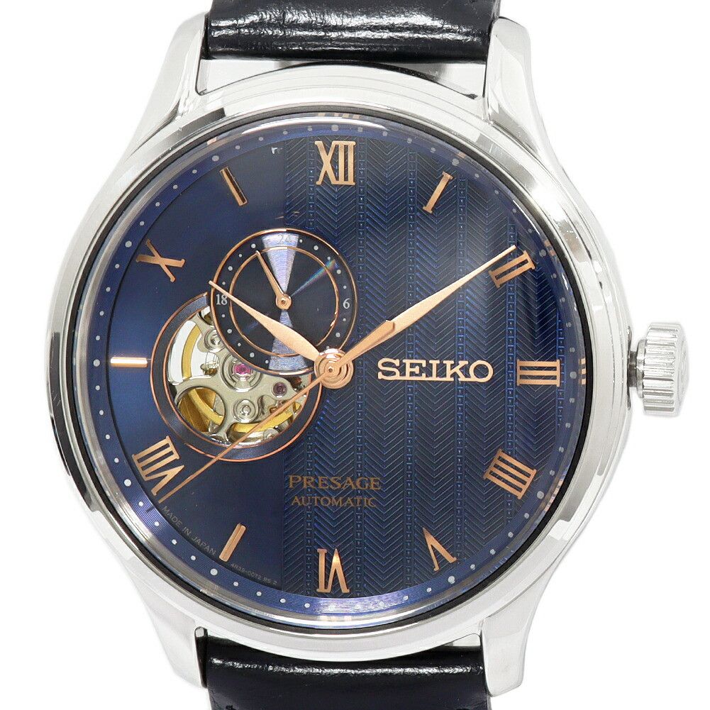 Seiko Seiko Presage Japanese Garden Stainless Steel Metal Automatic Sary187 Duty Free For Usa