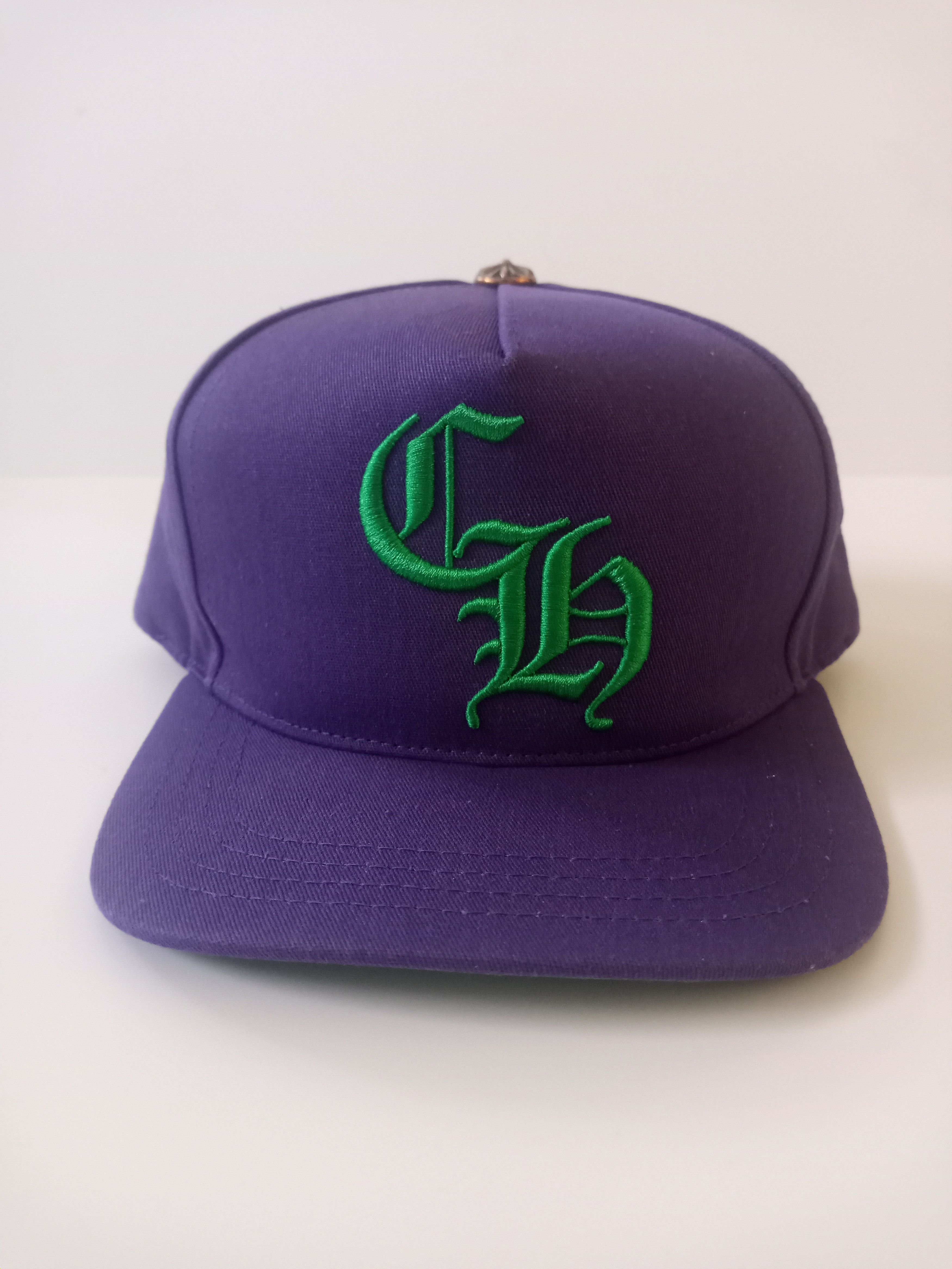 Hearts Chrome Hearts Purple And Green Snapback New One Size