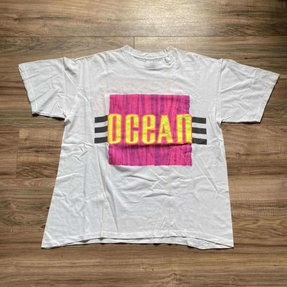 Vintage 1989 Ocean Pacific Beach Surfer Tee Shirt Size 2xl