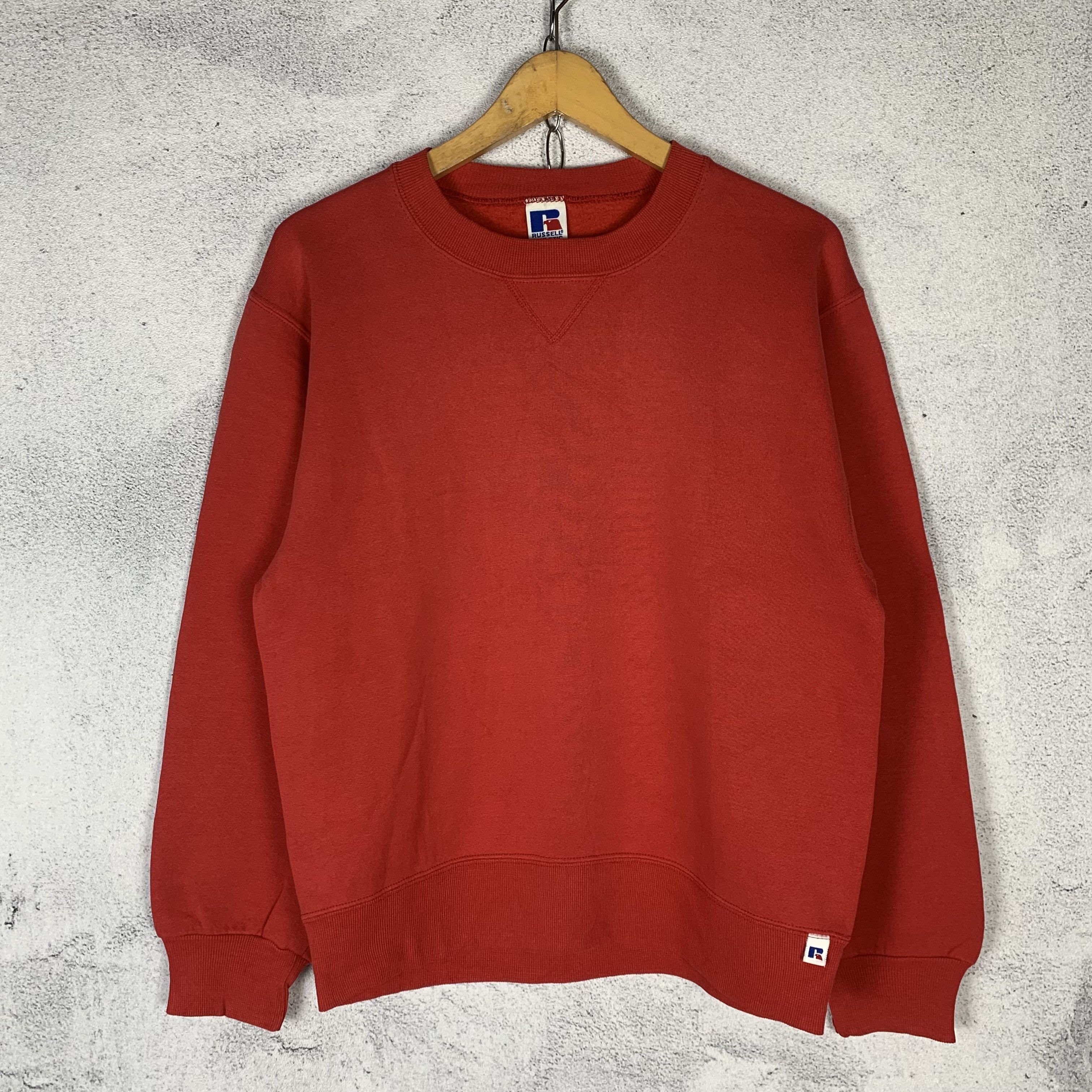 Athletic Vintage Russell Athletic Blank Sweatshirt Crewneck