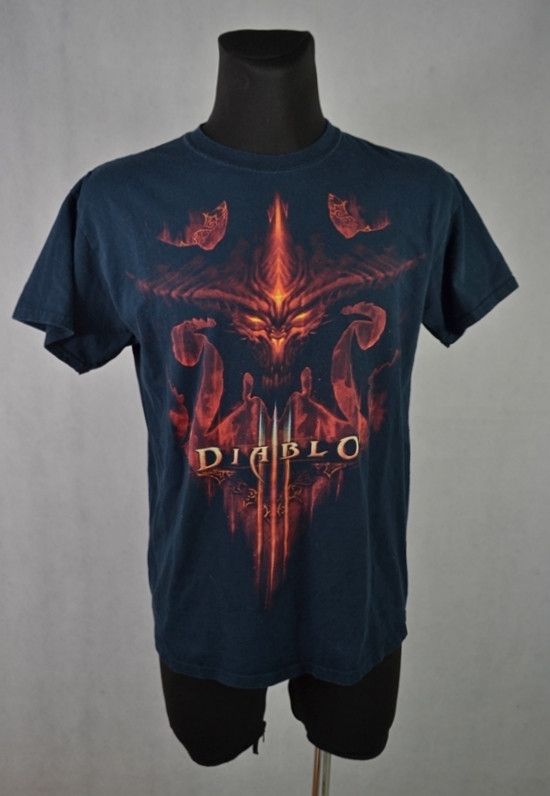 Vintage Diablo 3 Blizzard Official Merch Tee