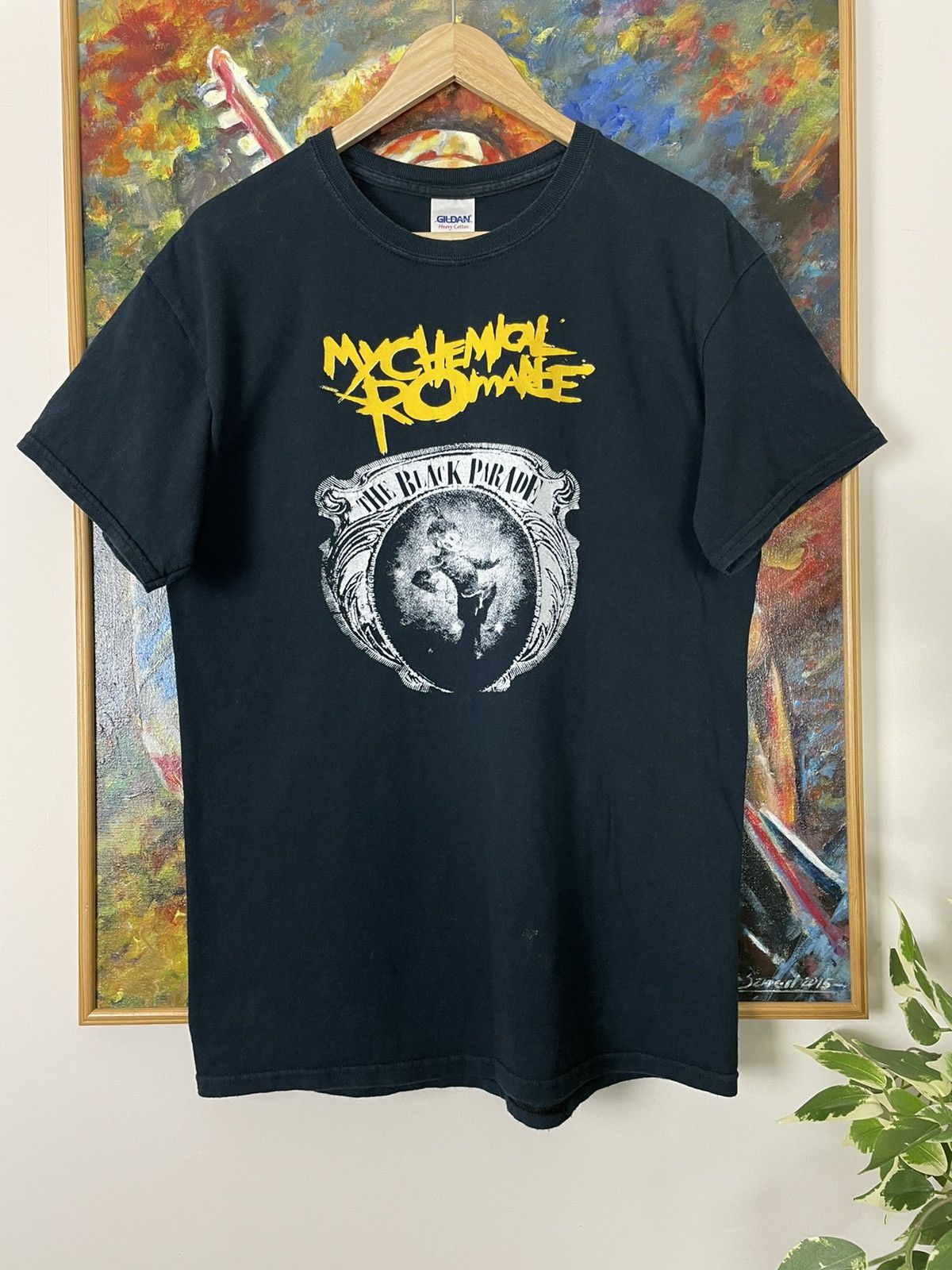 Vintage My Chemical Romance The Black Parade Vintage Band Rock Tee Hoodie, Sweatshirt | FlexRushtees.com