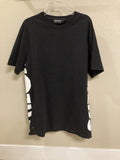 Hundreds The Hundreds Black Tee With Side Spell Out Hoodie, Sweatshirt | FlexRushtees.com