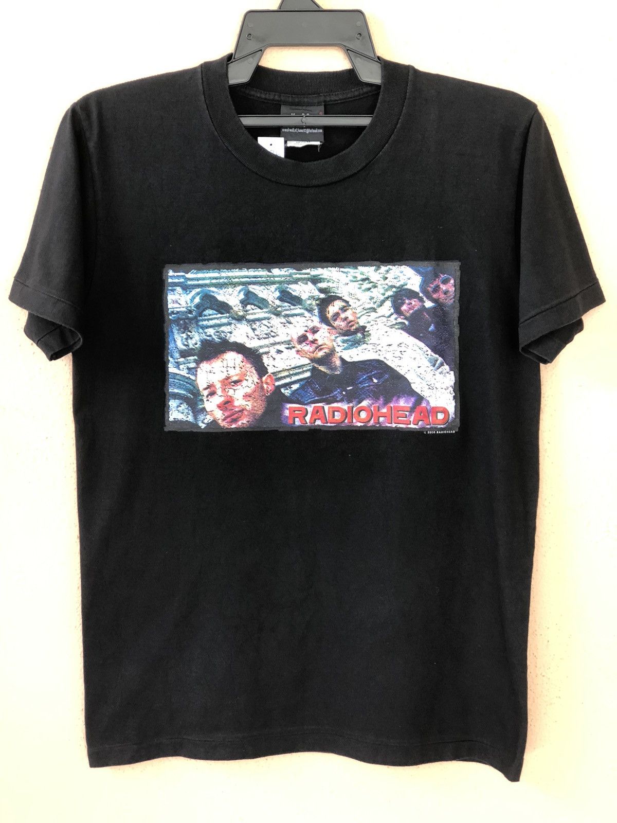 Vintage Radiohead Kid A Band Tee Hoodie, Sweatshirt | FlexRushtees.com