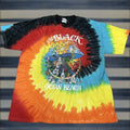 Hanes Vintage The Black Ocean Beach T Shirt Hanes 100 Cotton Xl Unisex Adults Tie Dye 1993 Mens Wome