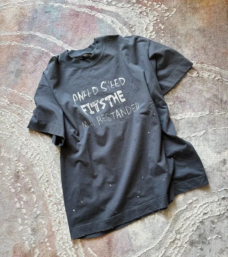 Sz 4 Undercover Distressed Slogan Tee 2505 Hoodie, Sweatshirt | FlexRushtees.com