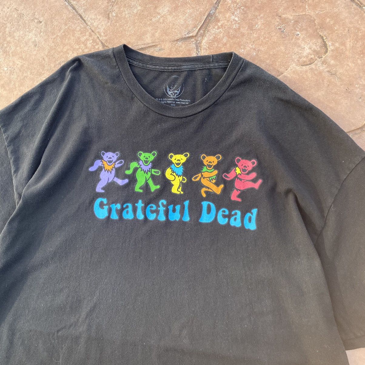 Dead Faded Grateful Dead American Rock Band Oversized Tee Hoodie, Sweatshirt | FlexRushtees.com