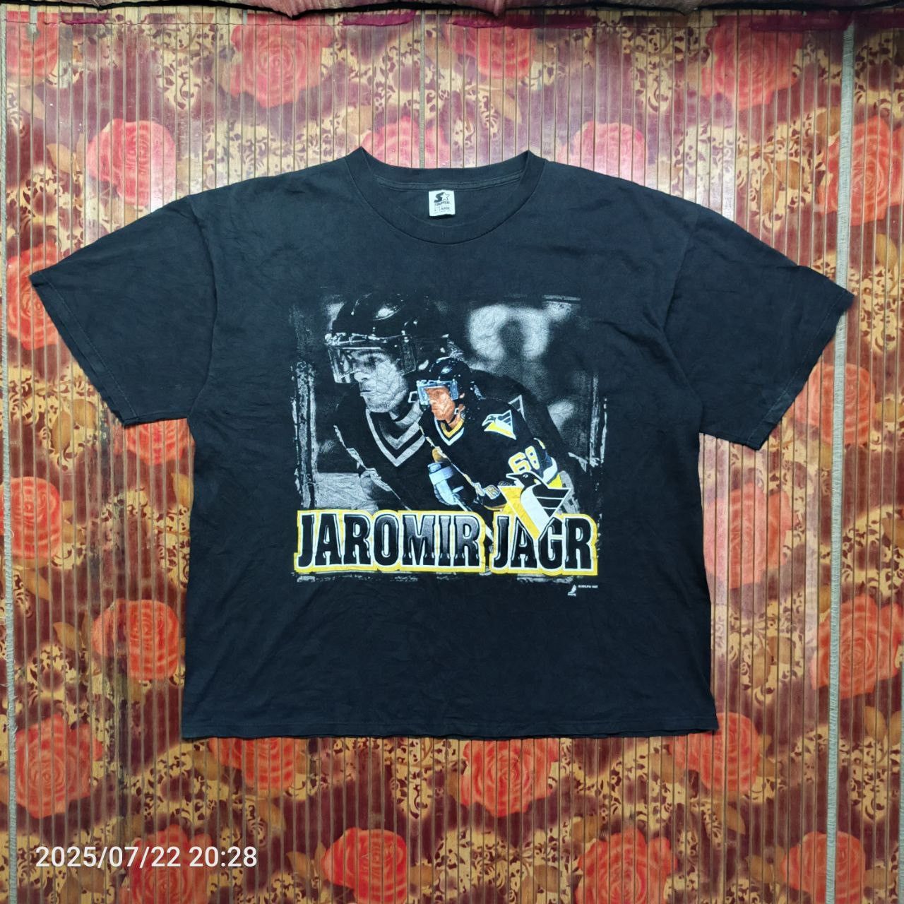 Starter 90s Jaromir Jagr Pittsburgh Penguins Starter Nhl Tee Xl