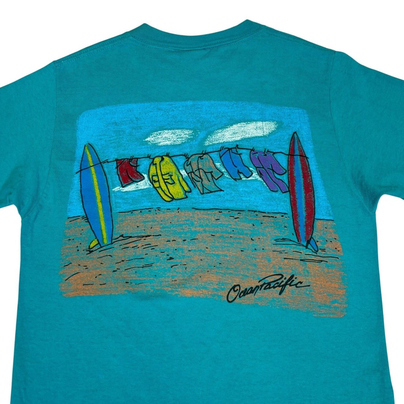 Ocean Pacific Vintage 90 Op Ocean Pacific Tee Shirt Men S Small Surf