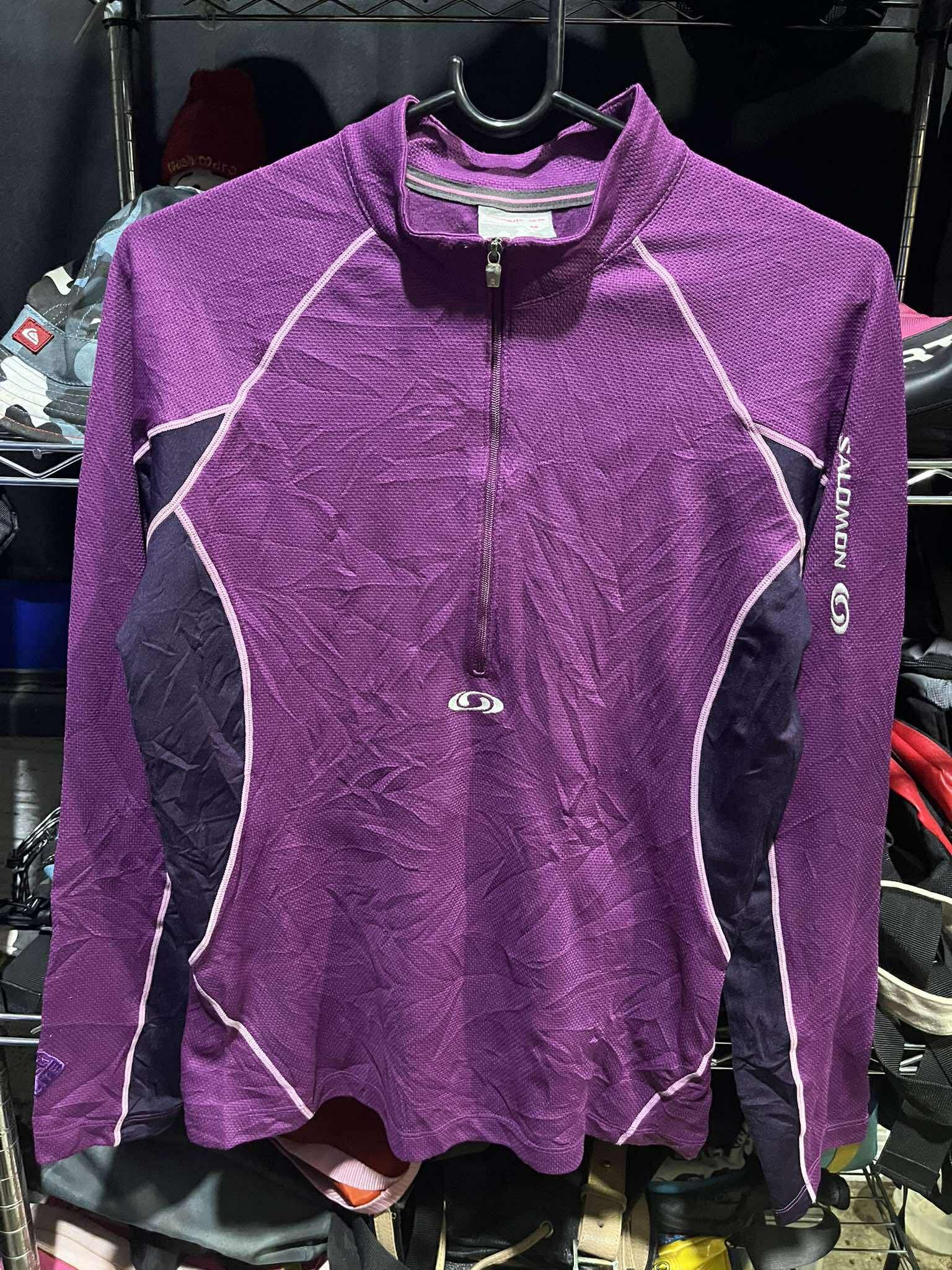 Salomon Smart Skin Hiking Shirt Logo