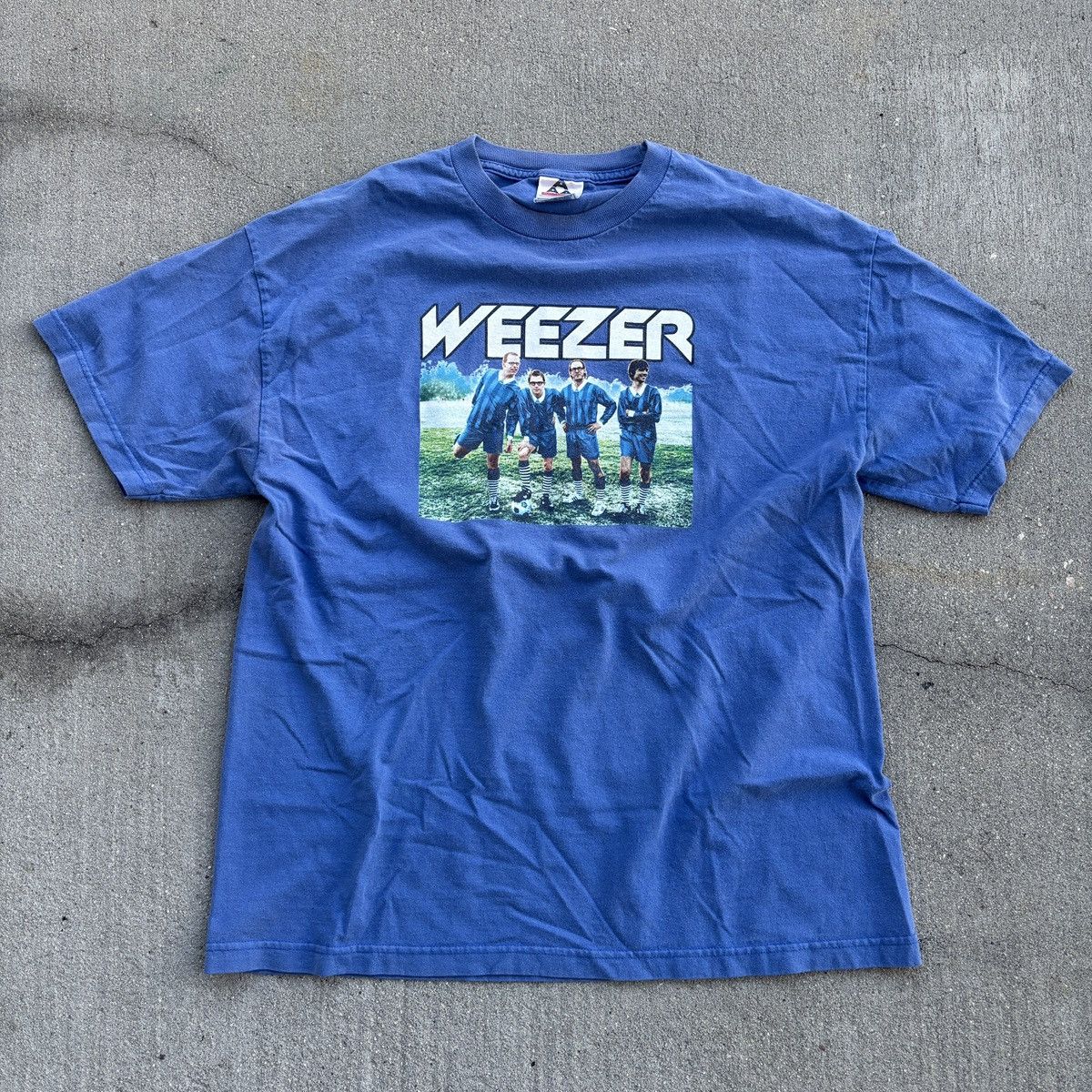 Alstyle Vintage Weezer Band Tee Grail Hoodie, Sweatshirt | FlexRushtees.com