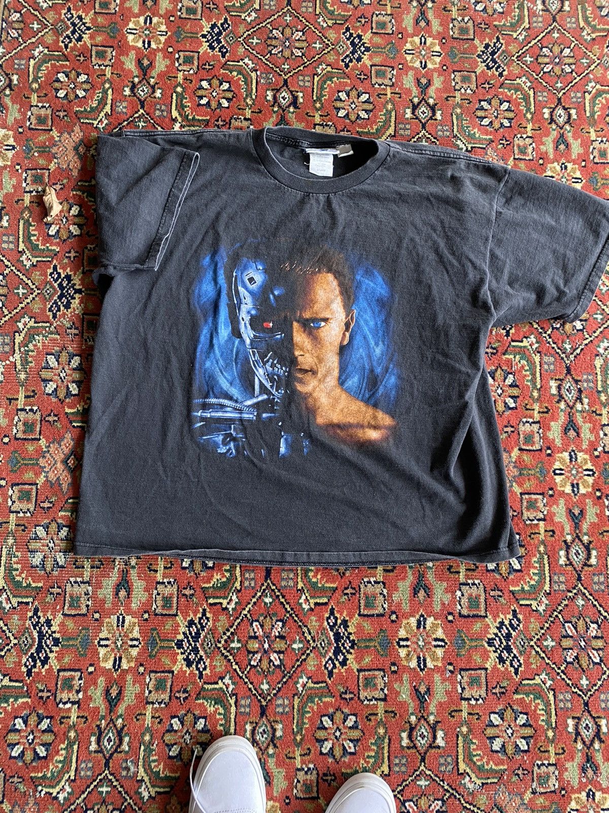 Vintage 90s Terminator 2 T Shirt The Judgment Day Movie Film