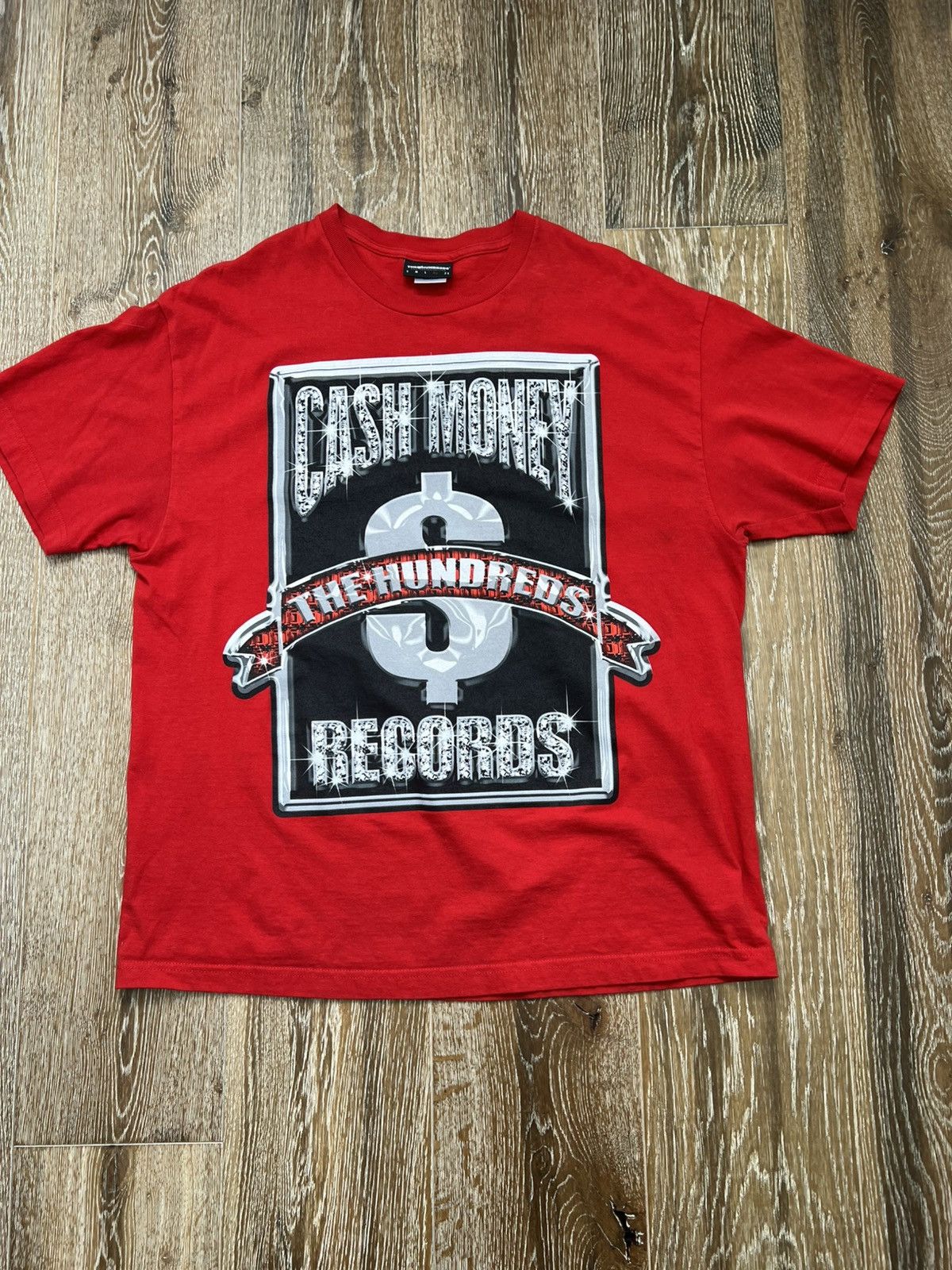Rap Tees X The Hundreds The Hundreds Cash Money Records Tee Hoodie, Sweatshirt | FlexRushtees.com