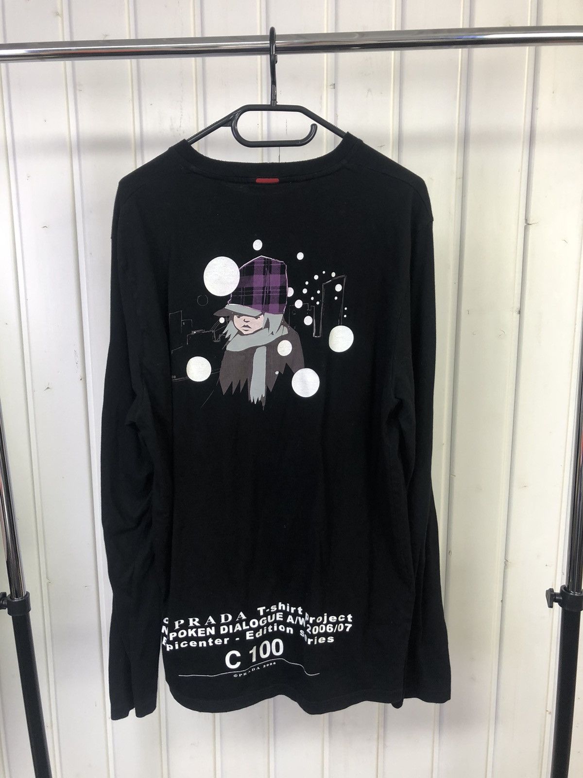 Prada Longsleeve T Shirt Unspoken Dialogue A W 2006 07