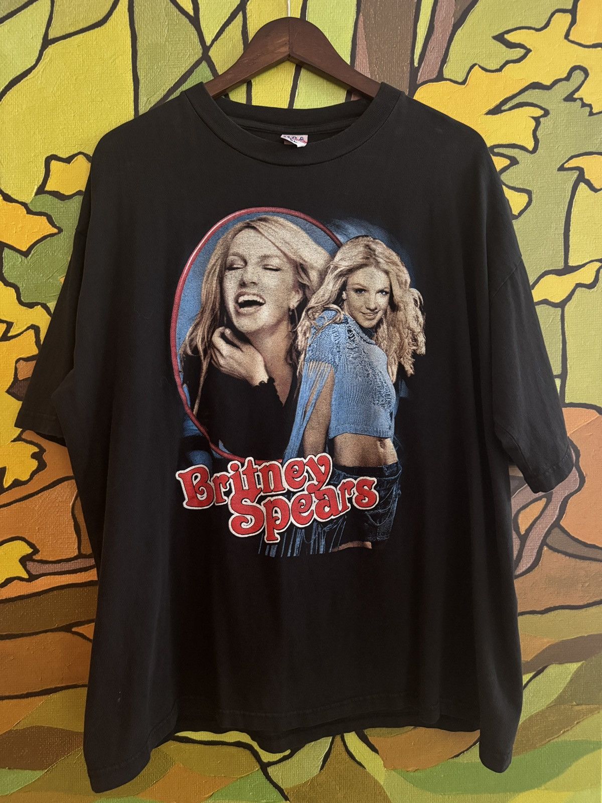 Vintage 2002 Britney Spears Rap Tee Xl Hoodie, Sweatshirt | FlexRushtees.com