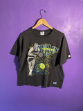 Vintage 1989 Starter Warriors Chris Mullin Player Tee
