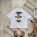 Vintage 90s Art Sea Fish Logo Tee Ocean Dolphin
