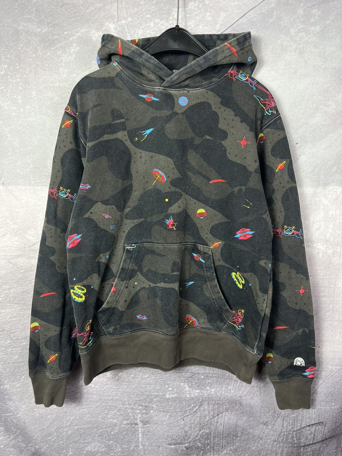Boys Club Billionaire Boys Club Camo Heavy Cotton Faded Hoodie T-Shirts, Sweatshirt | FlexRushtees.com
