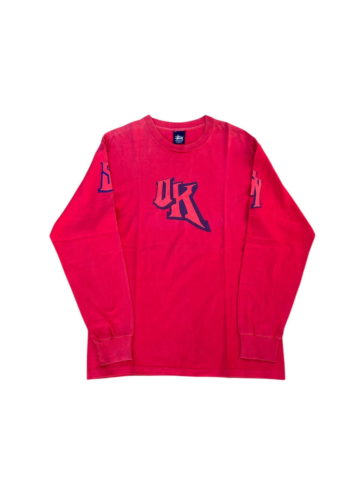 Vintage Stussy Rip Off Uk Longsleeve Tee Hoodie, Sweatshirt | FlexRushtees.com