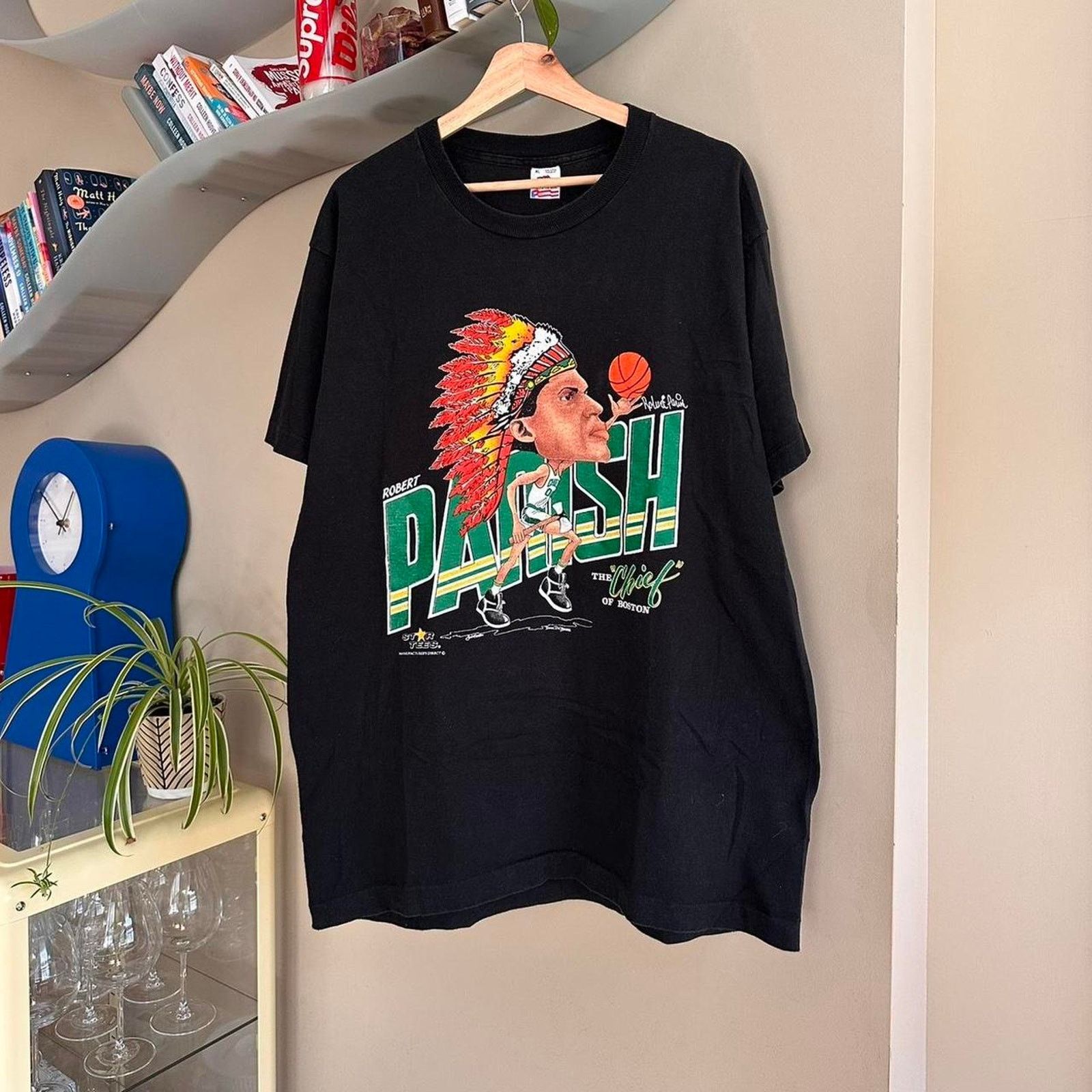 Nba X Vintage Vintage Boston Celtics Robert Parish Shirt Hoodie, Sweatshirt | FlexRushtees.com