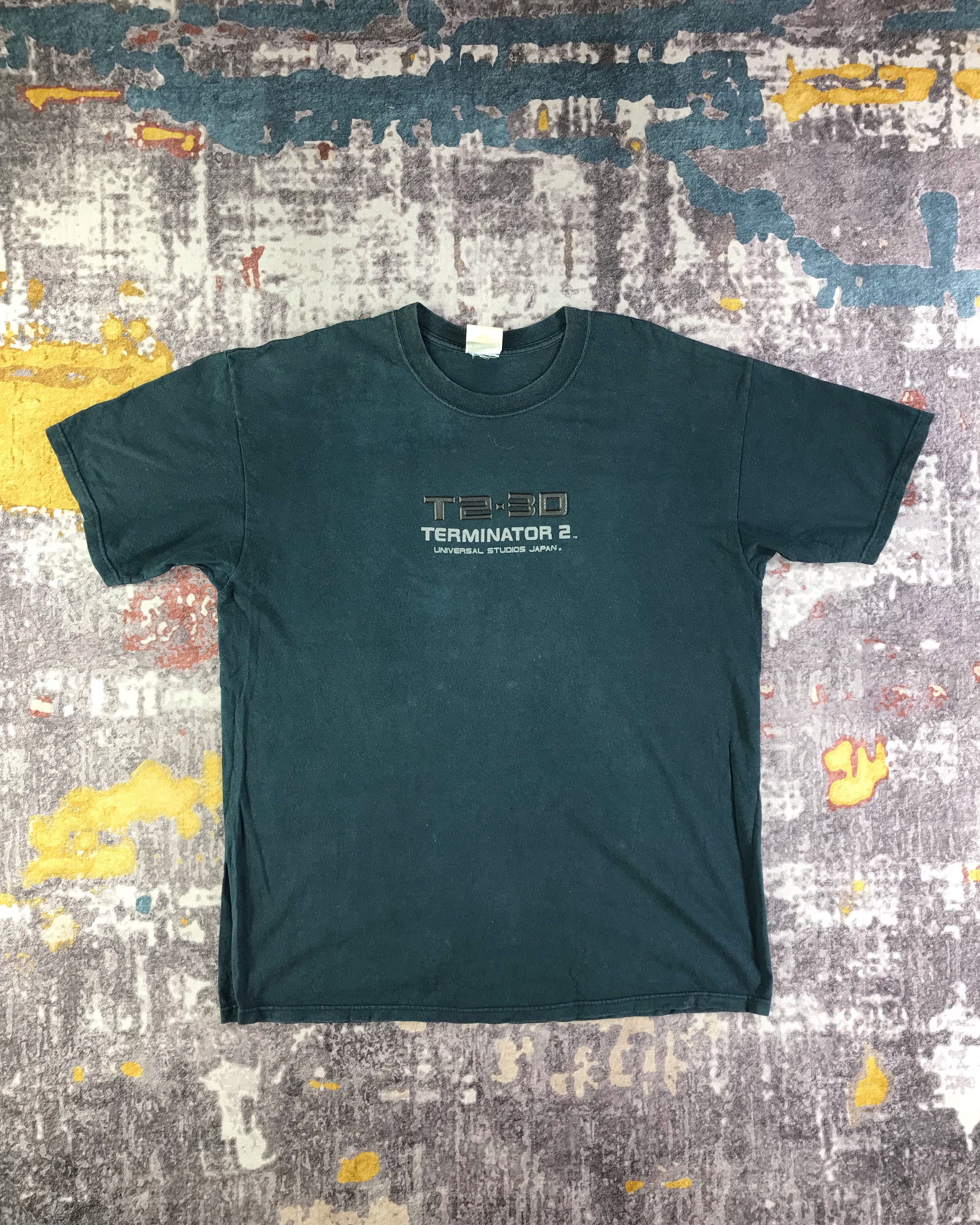 Vintage Terminator 2 Universal Studio Shirt Tm70 Hoodie, Sweatshirt | FlexRushtees.com