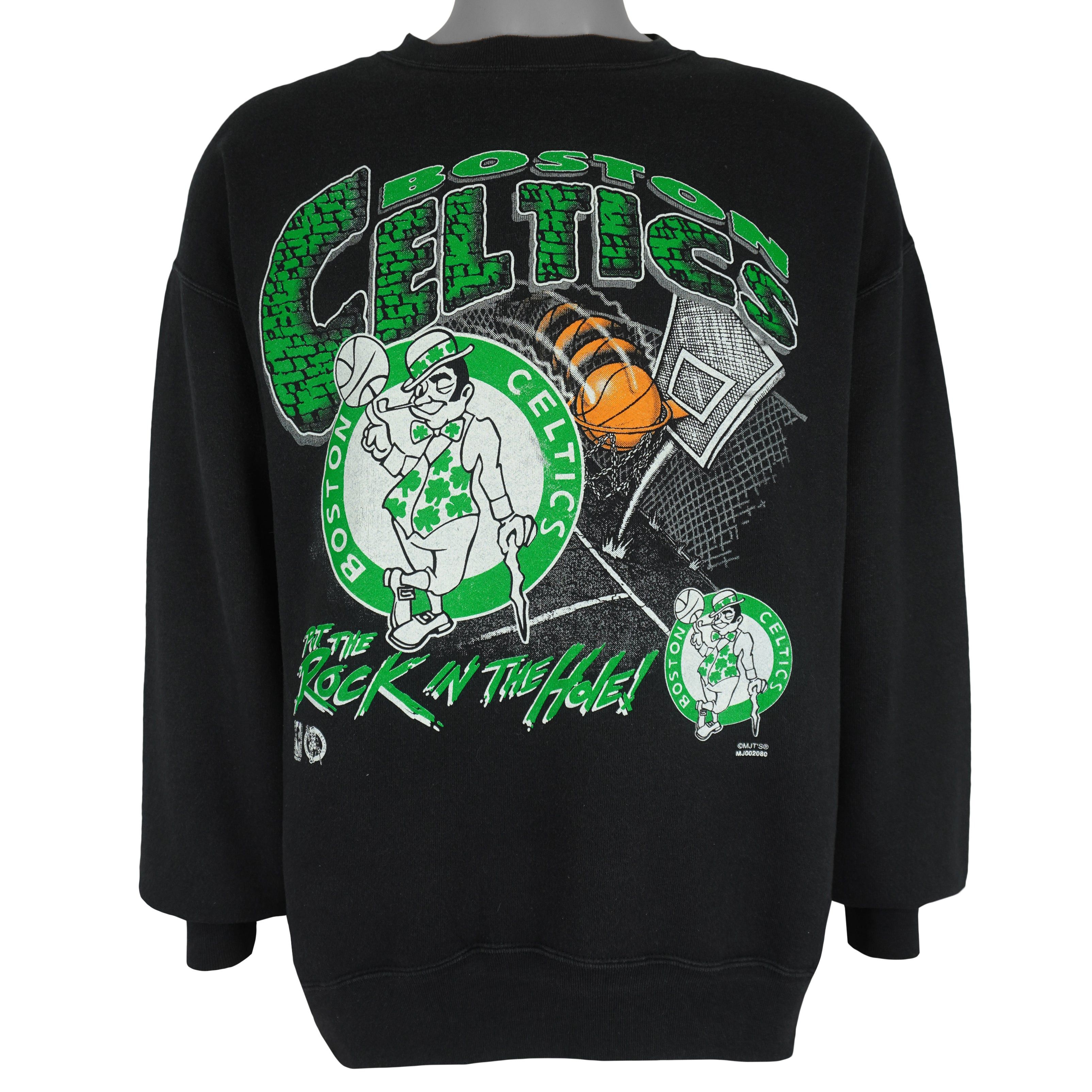 Nba Mjt S Boston Celtics Crew Neck Sweatshirt 1990s T-Shirts, Hoodie | FlexRushtees.com