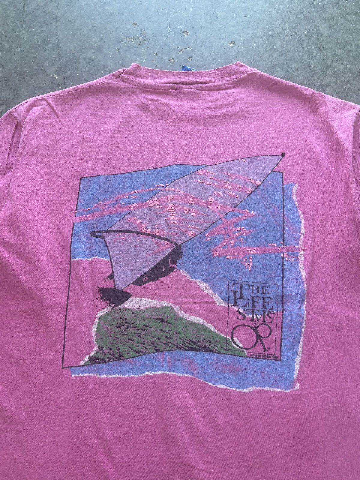 Vintage 80s Ocean Pacific Graphic Tee