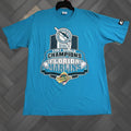 Vintage Starter Florida Marlins World Champions T Shirt Mens L Blue Usa
