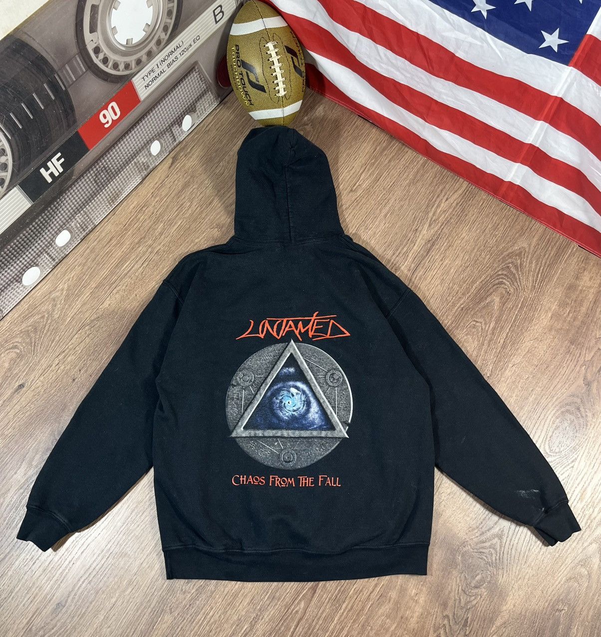 Japanese Brand Metal Untamed Chaos From The Fall Hoodie T-Shirts, Sweatshirt | FlexRushtees.com