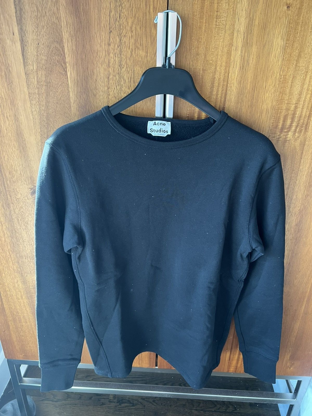 Acne Studios Ss17 Black Crewneck Sweater T-Shirts, Hoodie, Sweatshirt | FlexRushtees.com