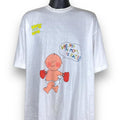 Vintage 90s Words From The Womb Cartoon Baby Funny Tshirt Hoodie, Sweatshirt | FlexRushtees.com