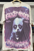 Other Vintage 90s Scribbles Keep Out Painted Zone Scream Tshirt