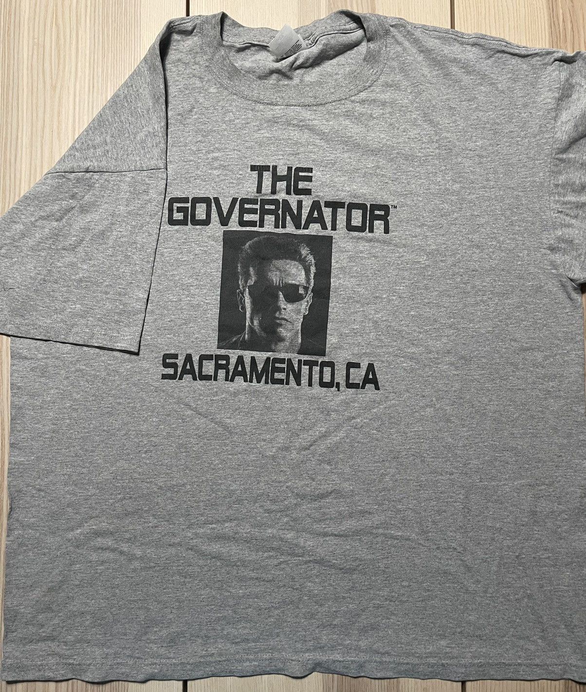 Vintage Arnold Schwarzenegger Terminator Governor Shirt