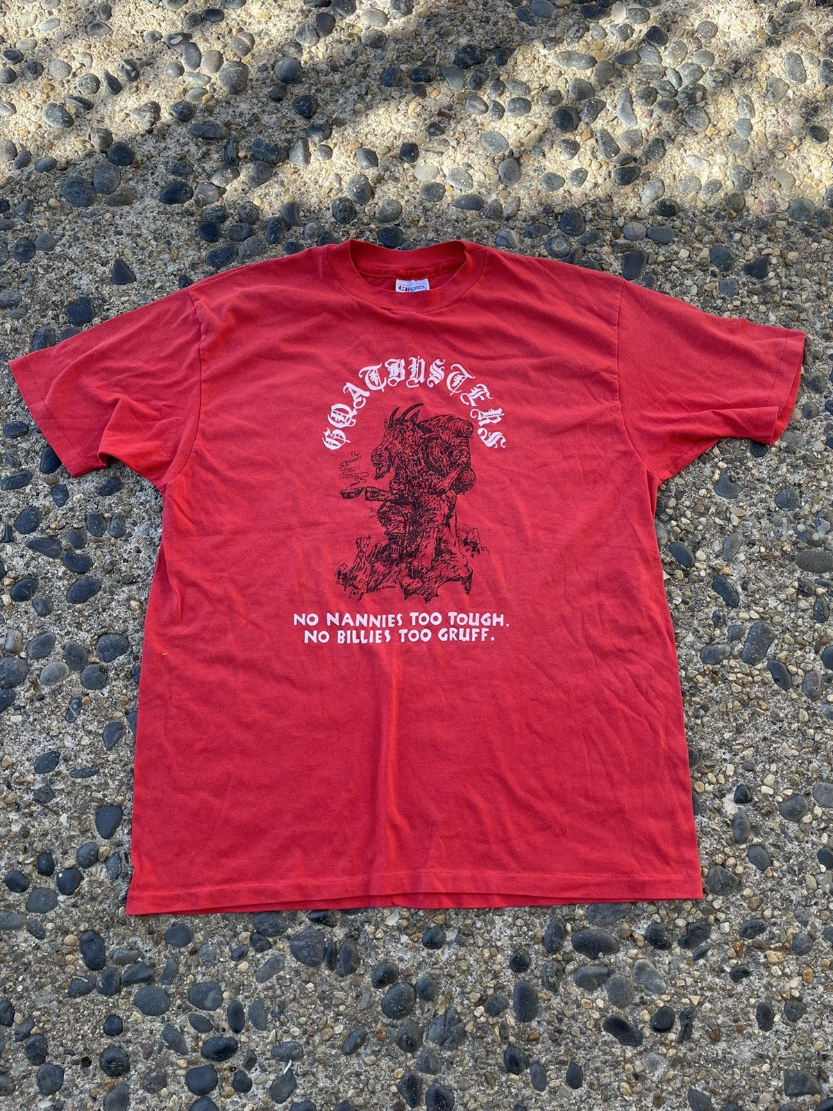 Vintage 80 S Goatbusters Shirt Size Xxl